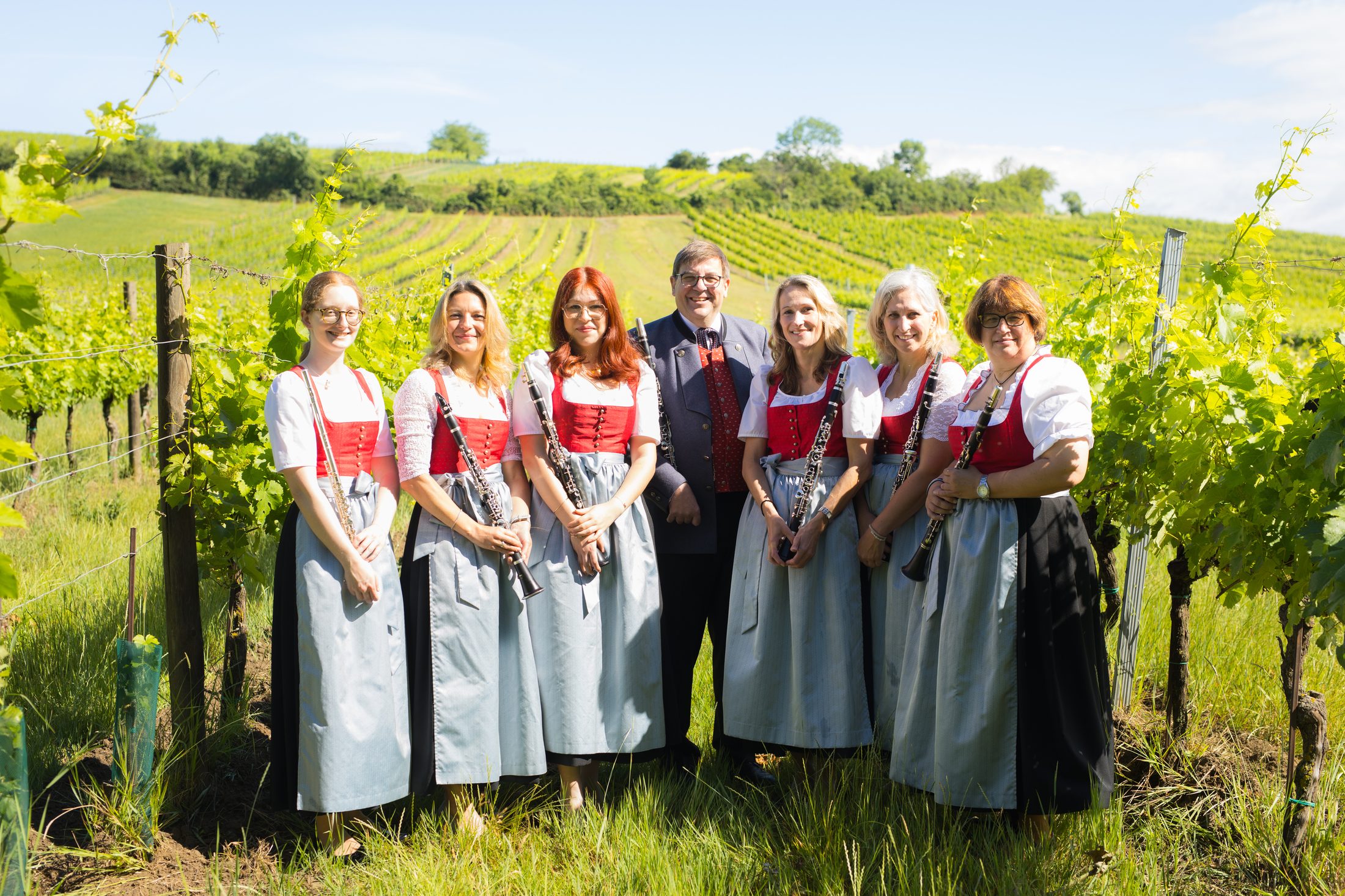 Musikerinnen der Musikkapelle Hagenbrunn
